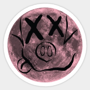 Ham on the Moon - Moon Pig Sticker